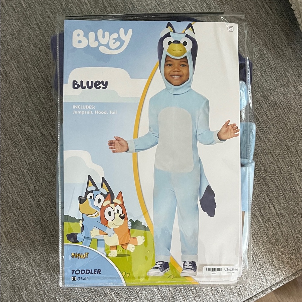 Bluey Toddler Costume - Light Blue